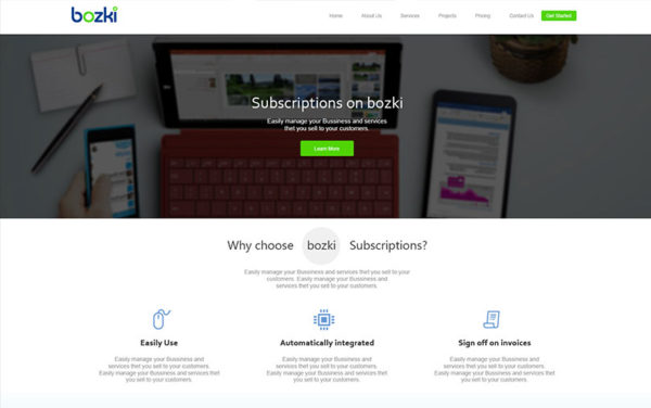 website design