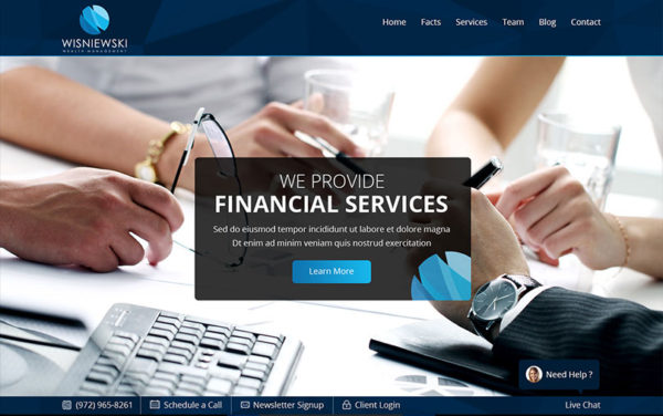 Financial Services Porta